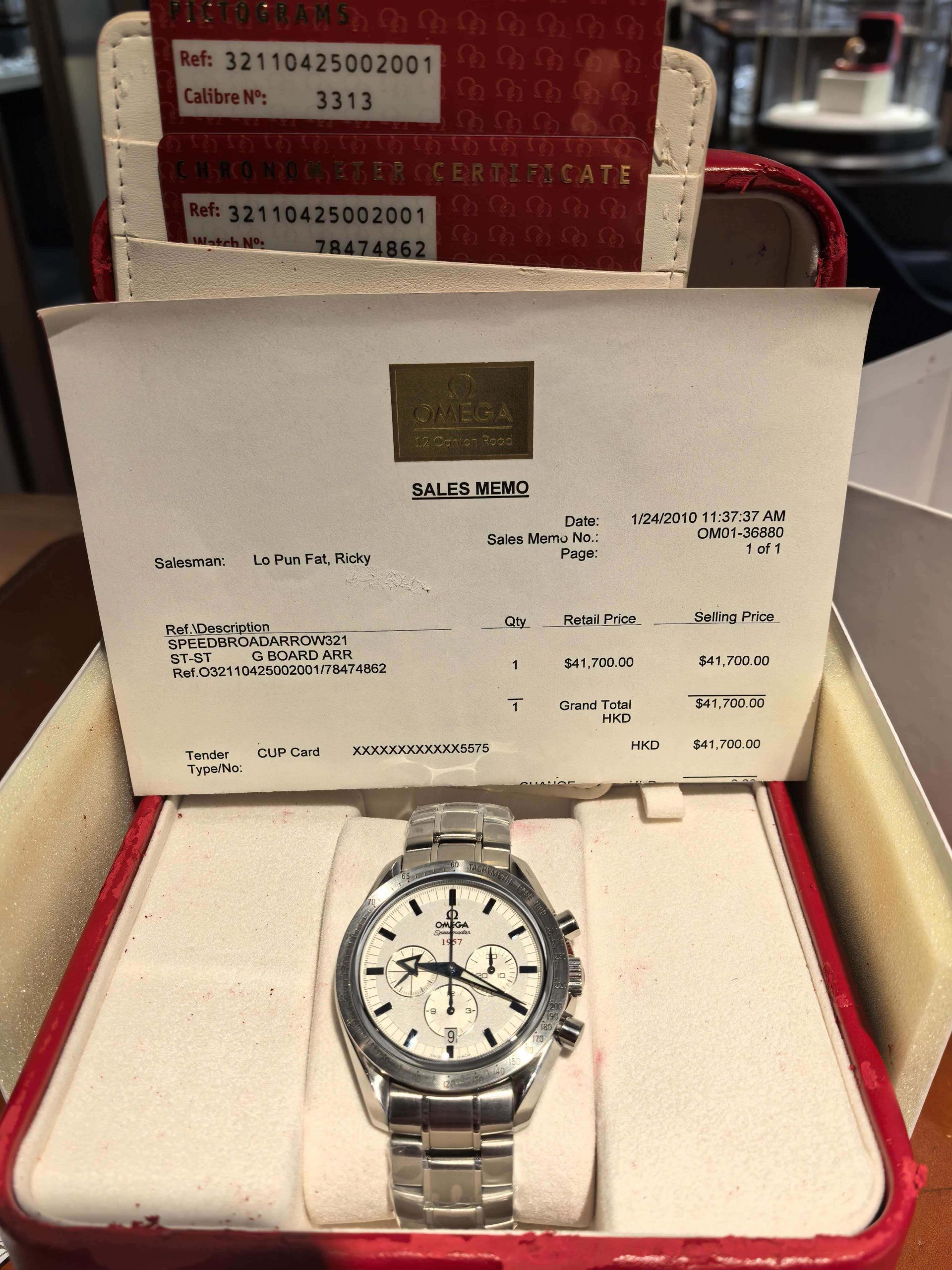 Omega Speedmaster 321.10.42.50.02.001